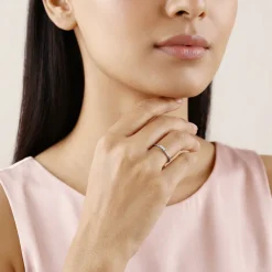 Silver Trinity Shine Ring