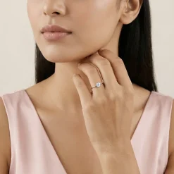 Silver Twilight Love Ring