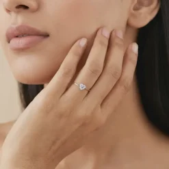 Silver Twilight Love Ring
