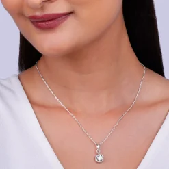 Silver Twilight Solitaire Set