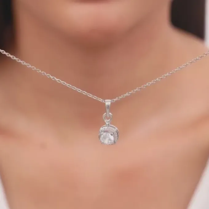 Silver Twilight Solitaire Set