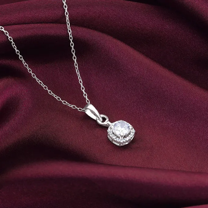 Silver Twilight Solitaire Set