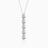 Silver Twilight Sparkle Pendant with Link Chain