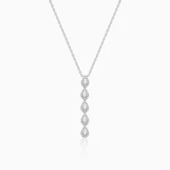 Silver Twilight Sparkle Pendant with Link Chain