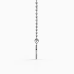 Silver Twinkle Star Pendant with Link Chain