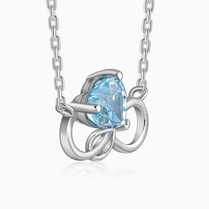 Silver Unending Love Necklace