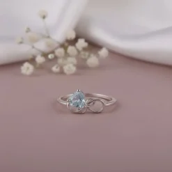 Silver Unending Love Ring
