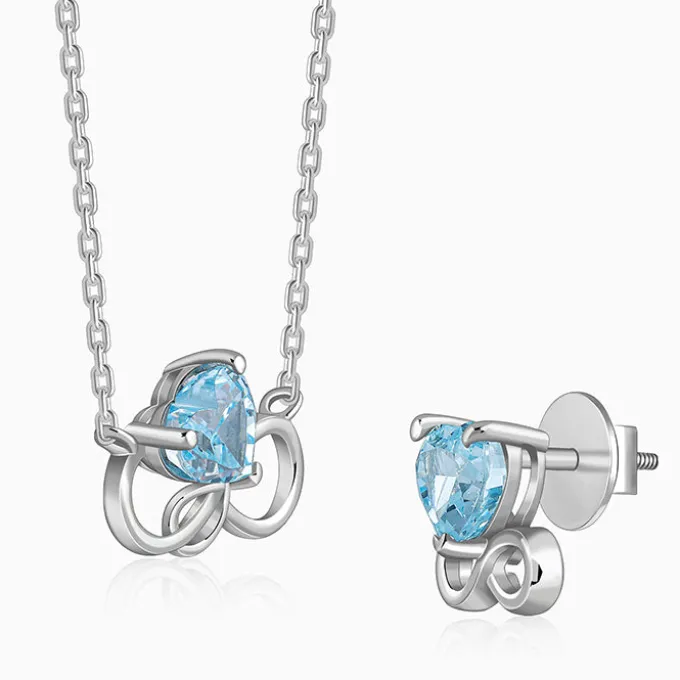 Silver Unending Love Set