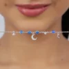 Silver Universe in Her Bracelet