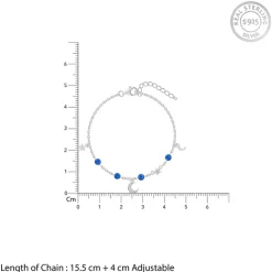 Silver Universe in Her Bracelet
