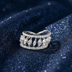 Silver Uptown Funk Ring
