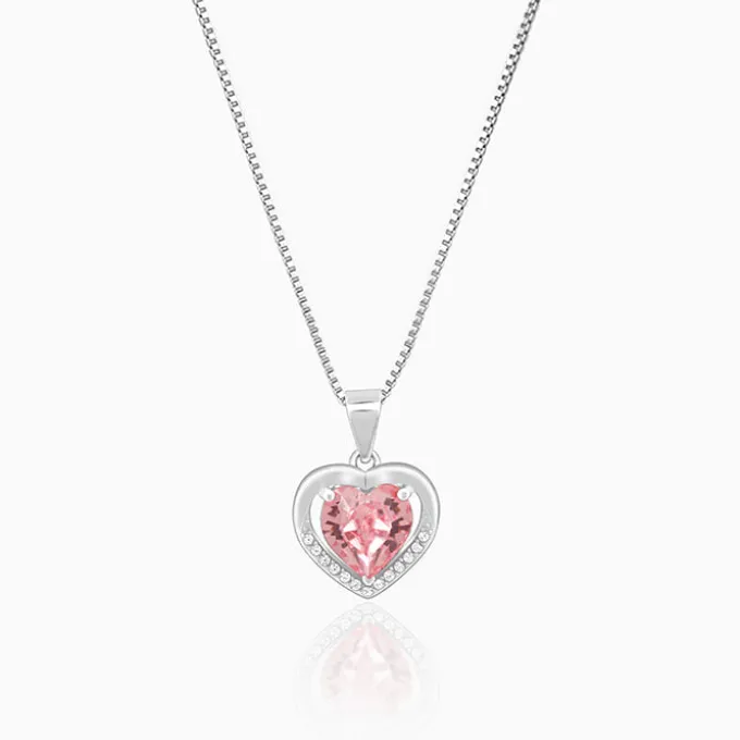 Silver Valentine Pendant
