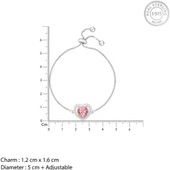 Silver Valentine Set of Three
