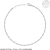 Silver Valentino Sparkle Chain