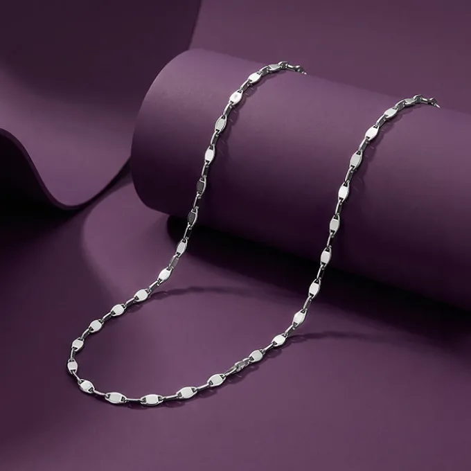 Silver Valentino Sparkle Chain