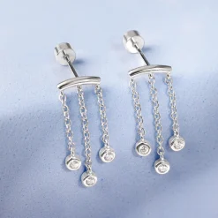 Silver Valky Ear Piercings