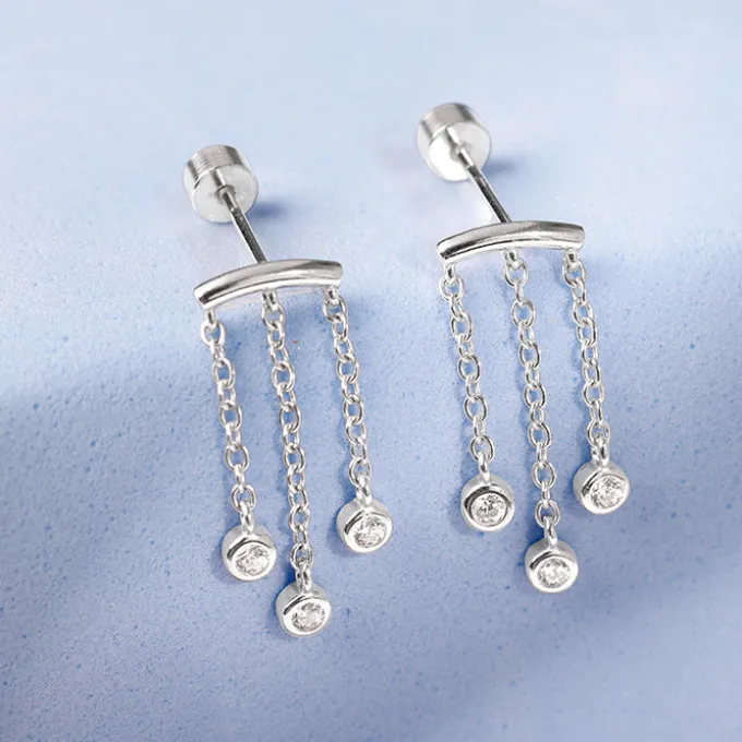 Silver Valky Ear Piercings