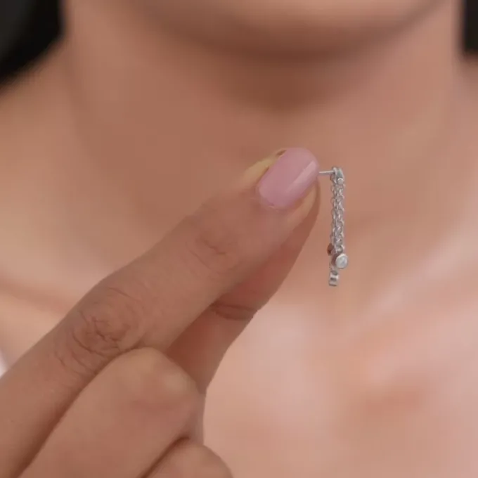 Silver Valky Ear Piercings
