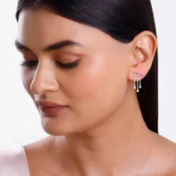 Silver Valky Ear Piercings