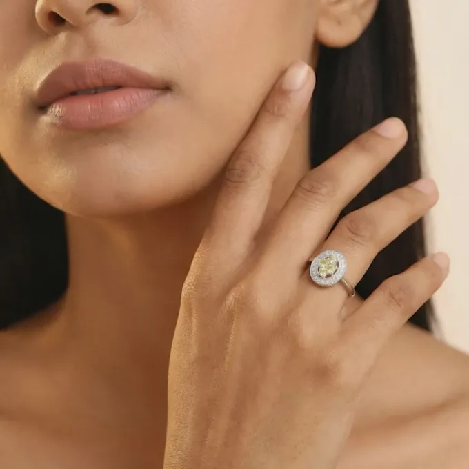 Silver Vamika Ring