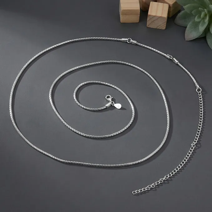 Silver Venetian Box Waist Chain
