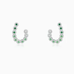 Silver Verde Muse Earrings