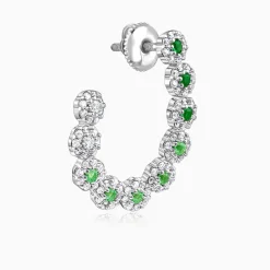 Silver Verde Muse Earrings