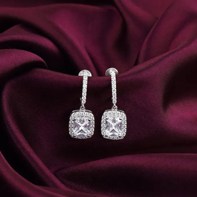 Silver Vesper Earrings