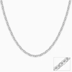 Silver Vibey Chain For Him
