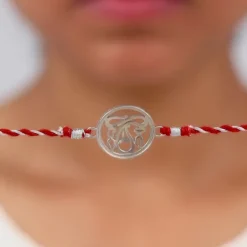 Silver Vigneshwara Rakhi