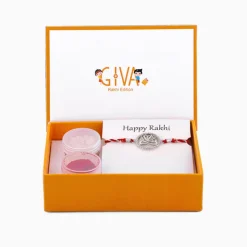 Silver Vigneshwara Rakhi