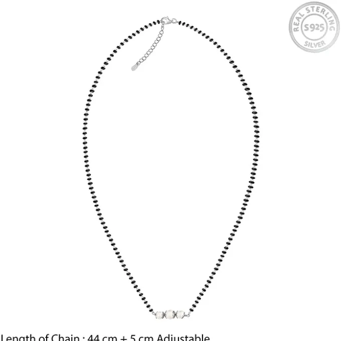 Silver Vihana Pearl Mangalsutra