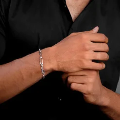 Silver Viking Bracelet For Him