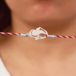 Silver Vinayaka Rakhi