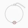 Silver Vintage Swastik Bracelet Rakhi