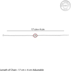 Silver Vintage Swastik Bracelet Rakhi