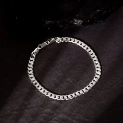 Silver Warrior Mode Bracelet For Him