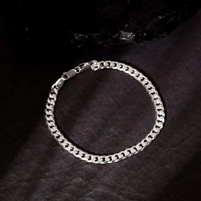 Silver Warrior Mode Bracelet For Him