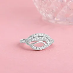 Silver Wave Swell Ring