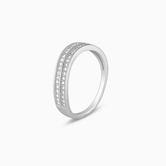Silver Wavesome Ring