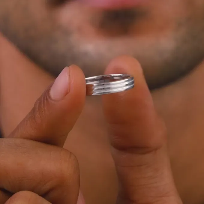 Silver Wisdom Ring For Him