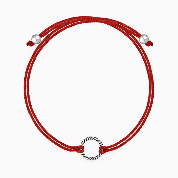 Silver Woven Feelings Rakhi