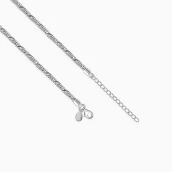 Silver Wow Wheat Chain