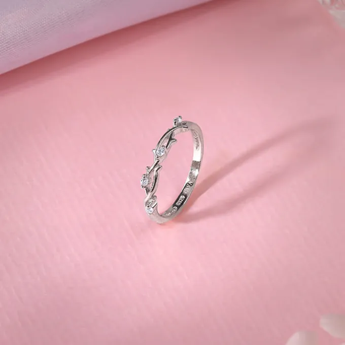 Silver Wreath Ring