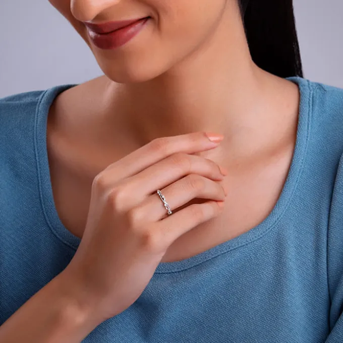 Silver Wreath Ring