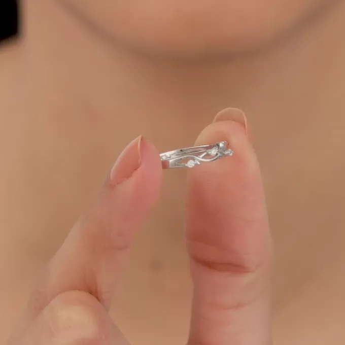 Silver Wreath Ring