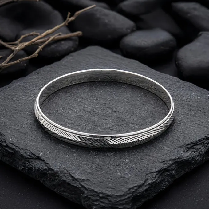 Silver Yash Kada For Him (Size 7.13)