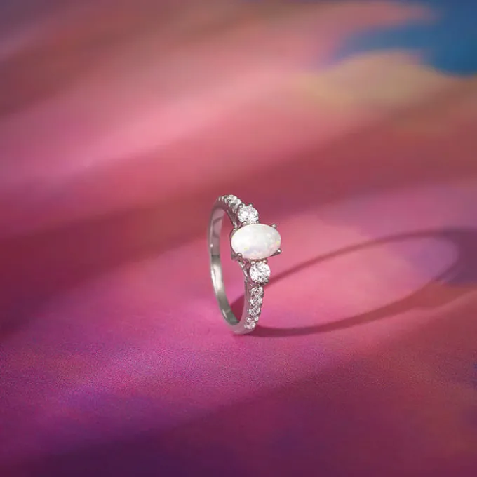 Silver You Are Awesome Ring