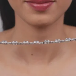 Silver Young Royals Zircon Bracelet