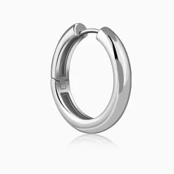 Silver Your Classic Hoop Earrings